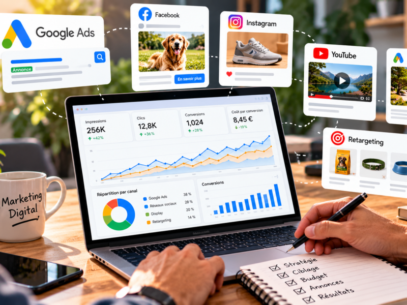 Publicité digitale : le guide complet pour lancer et gérer ses campagnes